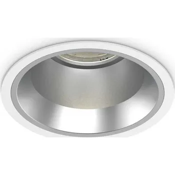 Ideal Lux 266497 LED zápustné stropní bodové svítidlo Off 1x15W | 1500lm | 3000K - bílá + sada - Trio LED žárovka 2x10W | E27 | 3000K | 806lm