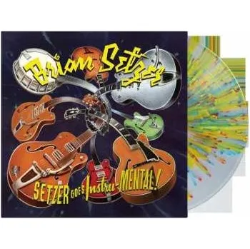 Zahraniční hudba LP Brian Setzer: Setzer Goes Instru-Mental! LTD | CLR 2021 180g Coloured Splatter Vinyl Limited Edition