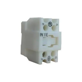 Stykač Elektropřístroj Stykač EPM C9 C12 C17 C25 C32M PK 11E 220V 24V 50Hz BK22E, starší typ Varianta: Pomocný kontakt PK11E čelní montáž EPM