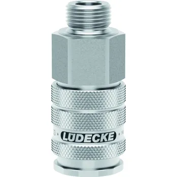 ESIGE 38 AAB (rychlospojka Industry G3/8" vnější ventil, DN10, nerez)