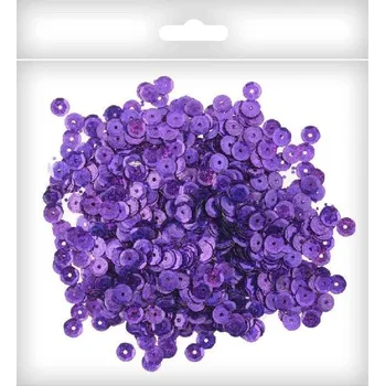 Flitry kolečka 15g holografické, fialové 7mm