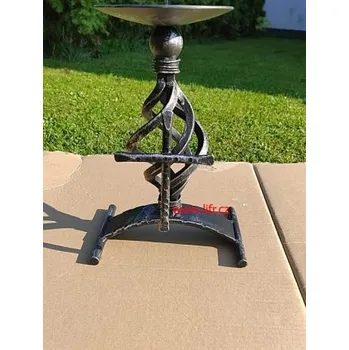 Svícen Kovový svícen Šiška masív 5