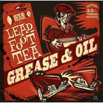 Zahraniční hudba LP Leadfoot Tea: Grease & Oil 2019 Red Vinyl