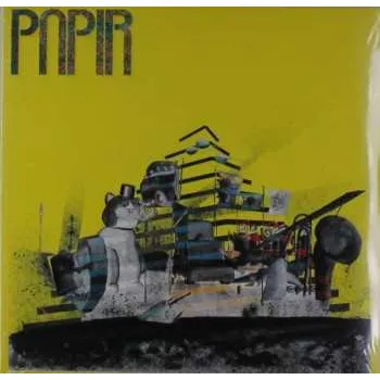 Zahraniční hudba LP Papir: Papir CLR 2018 180g Neon Yellow Vinyl