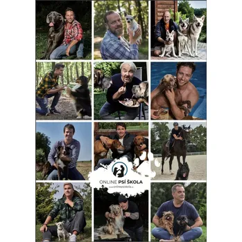 Kalendář Online Psí škola Jaroslav Urban Pes a celebrita 2022