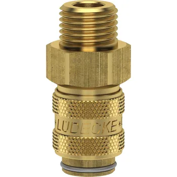 ESM 38 A (rychlospojka Mini G3/8" vnější, DN5, mosaz)