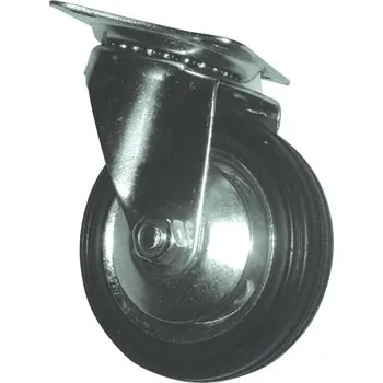Pojezdové kolečko Kolo otočné pr.75 40kg černé