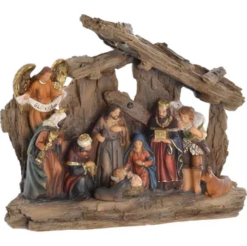 Betlém Dekorace "BETLÉM" 21.5x7x18cm