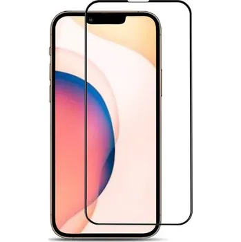 3x Picasee 3D tvrzené sklo s rámečkem pro Apple iPhone 13 - černé - 2+1 zdarma