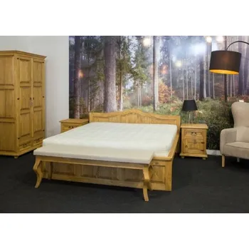 Ložnicová sestava MW Ložnice z masivu IV přírodní borovice