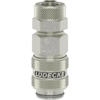 ESMNLA 6 TQ (rychlospojka Mini 8/6mm, DN5, mosaz)