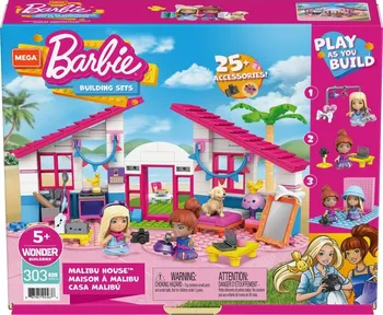 Stavebnice ostatní Mattel 25GWR34 Mega Construx Barbie Dreamhouse