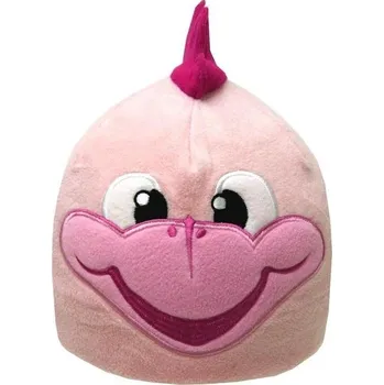 Čepice Mess Dětská zimní čepice slepička růžová