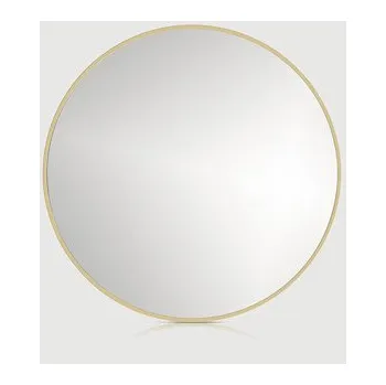 Zrcadlo Kulaté zrcadlo do koupelny Round Line Ø 40 cm v zlatém rámu