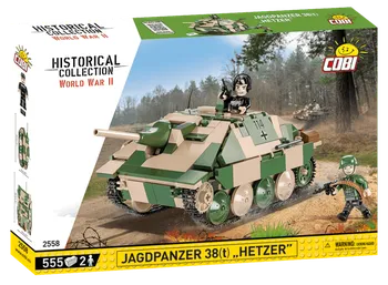 Stavebnice COBI COBI II WW 2558 Jagdpanzer 38t Hetzer