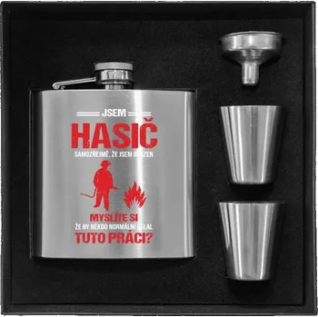 Placatka Placatka v krabičce Samozřejmě, že jsem blázen - hasič