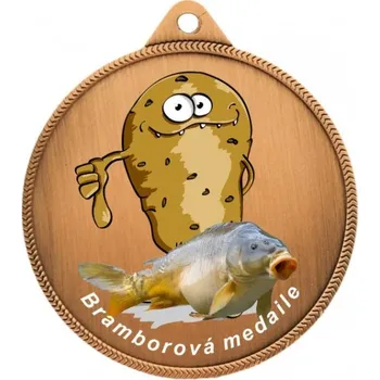 Medaile bramborová rybářská MA245