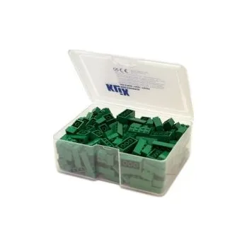 ostatní stavebnice Q-Bricks UNICOLOR - zelené kostky 300 ks