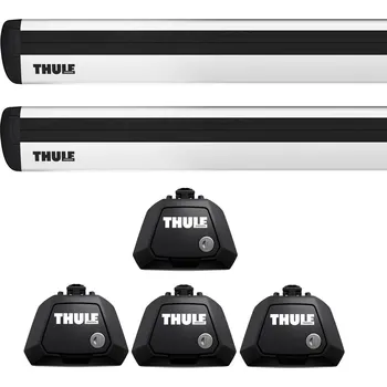 Příčník na automobil Thule Střešní nosiče Subaru Forester IV (2013 - 2018) - WingBar EVO Stříbrné tyče