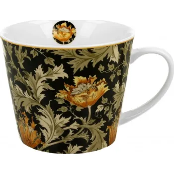 DUO Gifts DG - Velký porcelánový hrnek William Morris CHRYZANTÉMA v dárkové krabičce - 610 ml