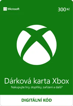 Herní předplatné Microsoft Xbox Live předplacená karta ESD