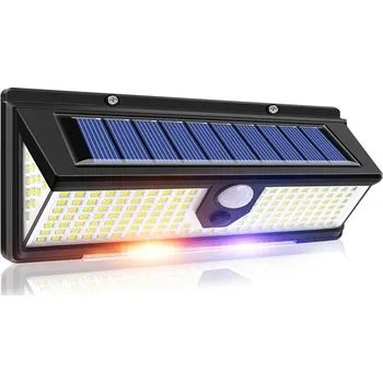 Zahradní dekorace Solar S/190 Zahradní solární světlo 190x LED (Solární LED světlo s PIR čidlem pohybu)