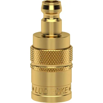 Příslušenství pro vzduchotechniku ESDMFK-ESHMS-AB (redukce rychlospojka ESDMF/vsuvka ESHM ventil, mosaz)