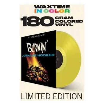 Zahraniční hudba LP John Lee Hooker: Burnin' LTD | CLR 2019 180g + 2 Bonus Tracks Translucent Yellow Vinyl Limited Edition
