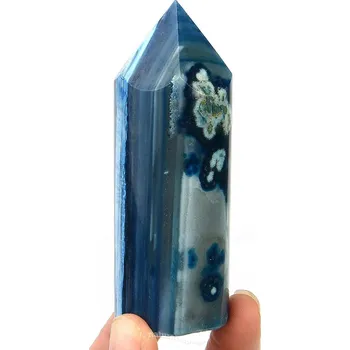 Přírodní kámen Achátová špice 187g (Brazílie)