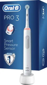 Elektrický zubní kartáček Oral-B PRO 3 3000 Sensitive Clean White