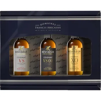 Likér Reviseur Single Estate Cognac 3x 0,05 l 40%