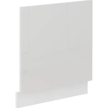 Kuchyňská linka ZM 570 x 596 Dvířka na myčku LARA bílá lesk