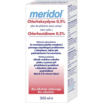 Ústní voda Meridol Ústní voda s chlorhexidinem 02 % 300 ml
