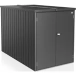 Biohort Minigaráž 122 x 203 x 145, tmavě šedá metalíza