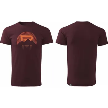 Pánská móda tričko ROCK MACHINE Sunrise červené