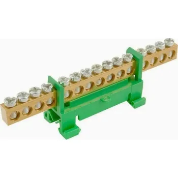 svorka SEZ PE SP 15/Z nulovací můstek zelený