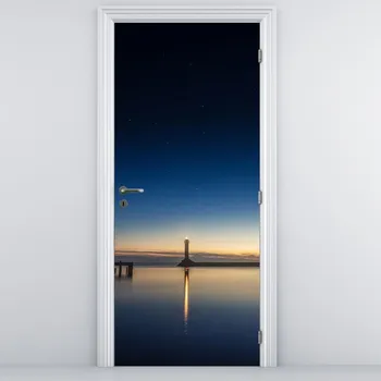 Fototapeta LuxusniObrazy.cz Fototapeta na dveře - Maják v dáli