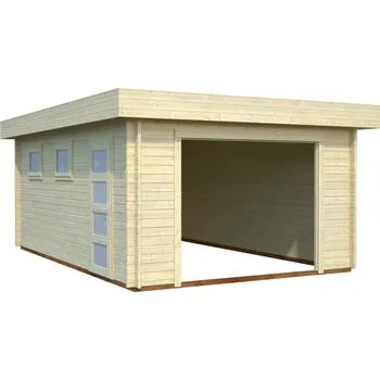 Zahradní stavba GARÁŽ Rasmus 19 m2 -bez dveří