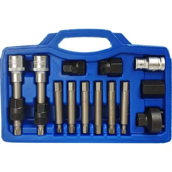 Alternátor Silver Klíče na alternátor Audi, BMW, Škoda, VW, sada 13 ks na alternátory se spojkou