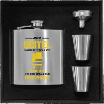 Placatka Placatka v krabičce Samozřejmě, že jsem blázen - učitel