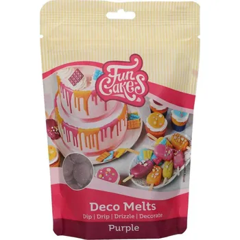 FunCakes Deco Melts 250 g, Purple