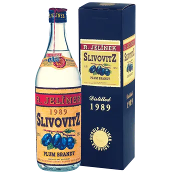 Pálenka R. JELÍNEK Slivovice 1989 50% 0,75 l