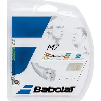 Struna na výplet tenisové rakety Babolat M7 12m 1,30