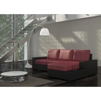 Nábytek ELTAP Rohová sedací souprava NEGRO, pravé provedení Látka čalounění: Malmo 63/Soft 011