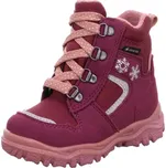holčičí šněrovací zimní boty Superfit s membránou Gore-tex