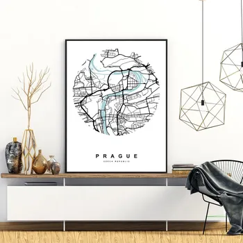 Plakát LuxusniObrazy.cz Plakát - Praha