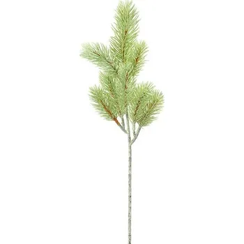 umělá květina Dekorační větvička borovice zelená, 39 cm