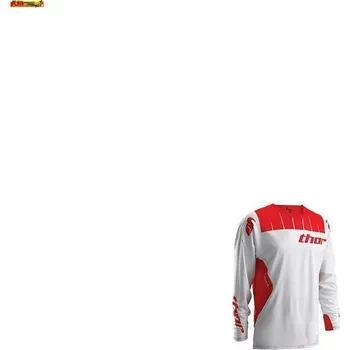 Moto dres Dres THOR - bílý