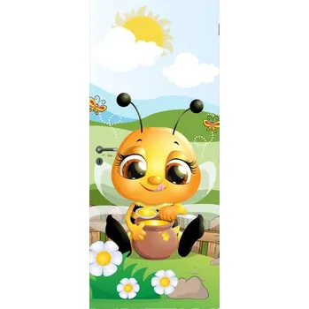 Fototapeta LuxusniObrazy.cz Fototapeta na dveře - Včelka