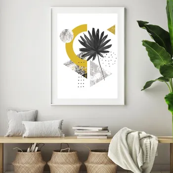 Plakát LuxusniObrazy.cz Plakát - Marble Tropic